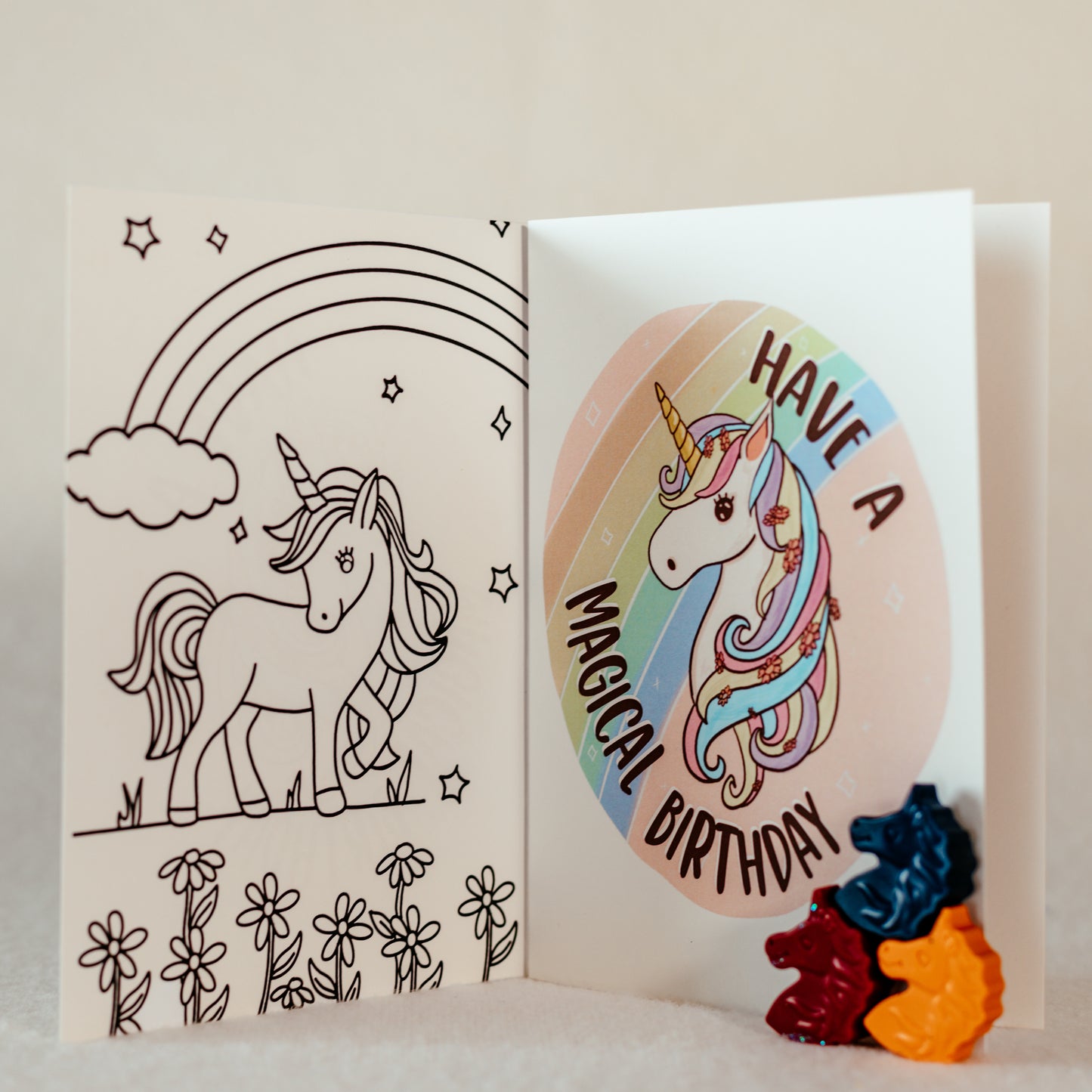 Unicorn Birthday Card
