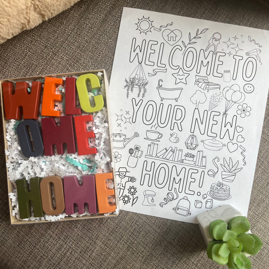 Welcome Home Crayon Set